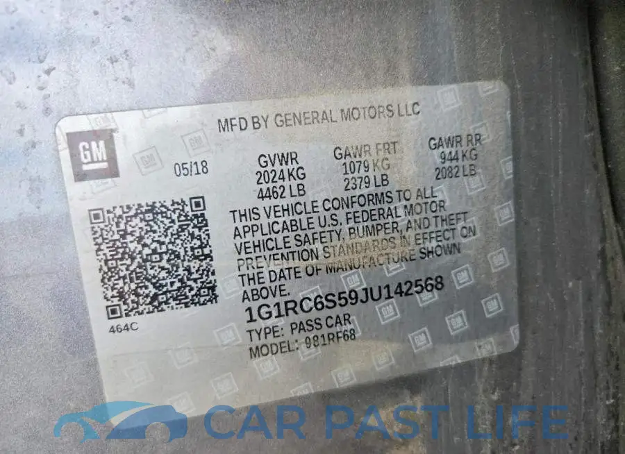 1G1RC6S59JU142568# 12