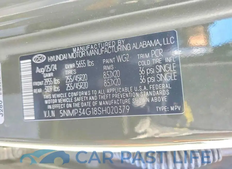5NMP34G18SH020379# 13