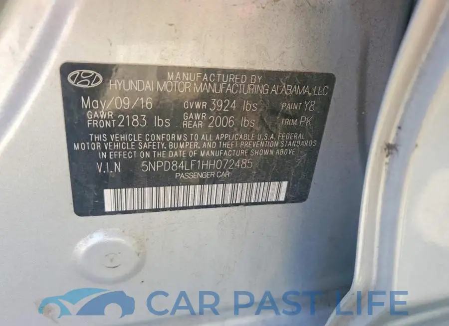 5NPD84LF1HH072485# 13