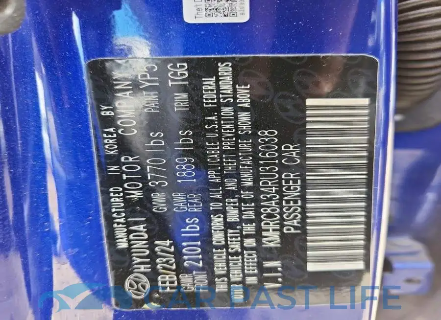 KMHRC8A34RU316038# 13