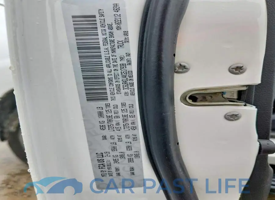 3C6UR4DJ4KG517938# 12