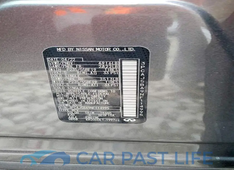 3PCAJ5BA9NF114995# 14