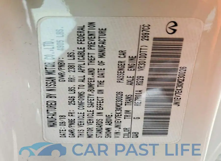 JN1EV7EK3KM230026# 12