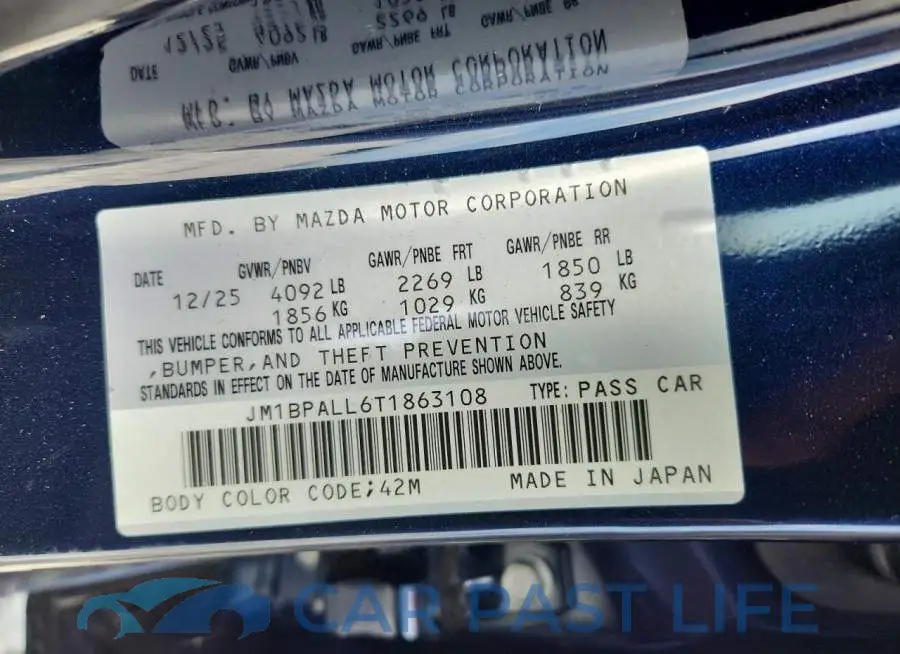 JM1BPALL6T1863108# 13