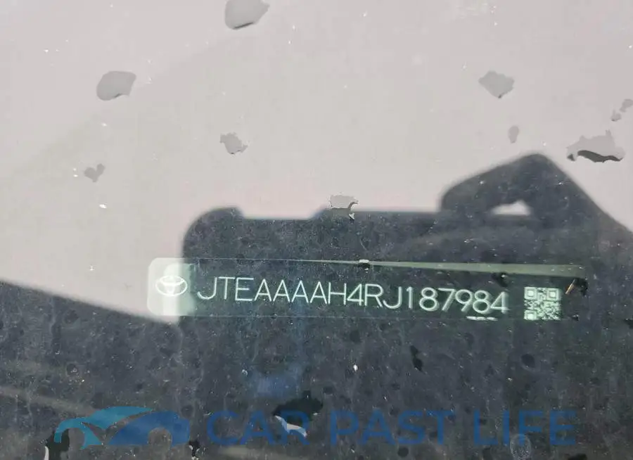 JTEAAAAH4RJ187984# 13