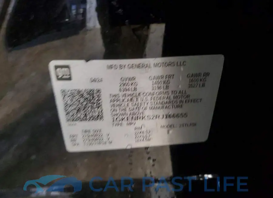 1GKENRKS2RJ166655# 13