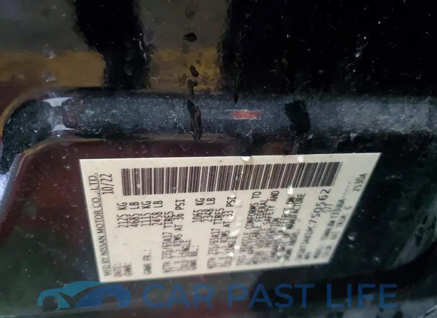 5N1BT3AB1PC750562# 14