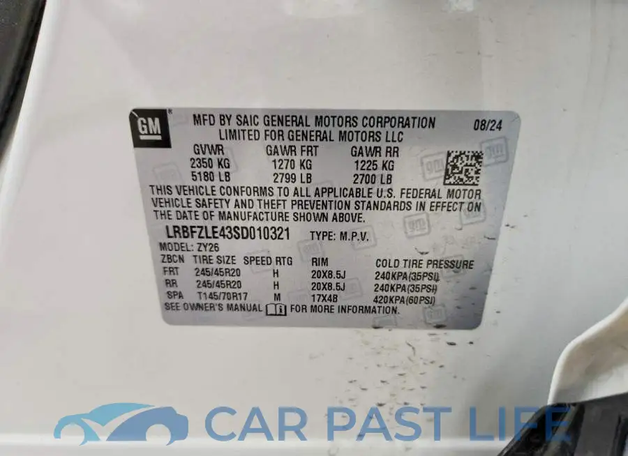 LRBFZLE43SD010321# 13