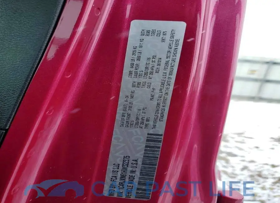 1C4RJXN61RW322375# 12