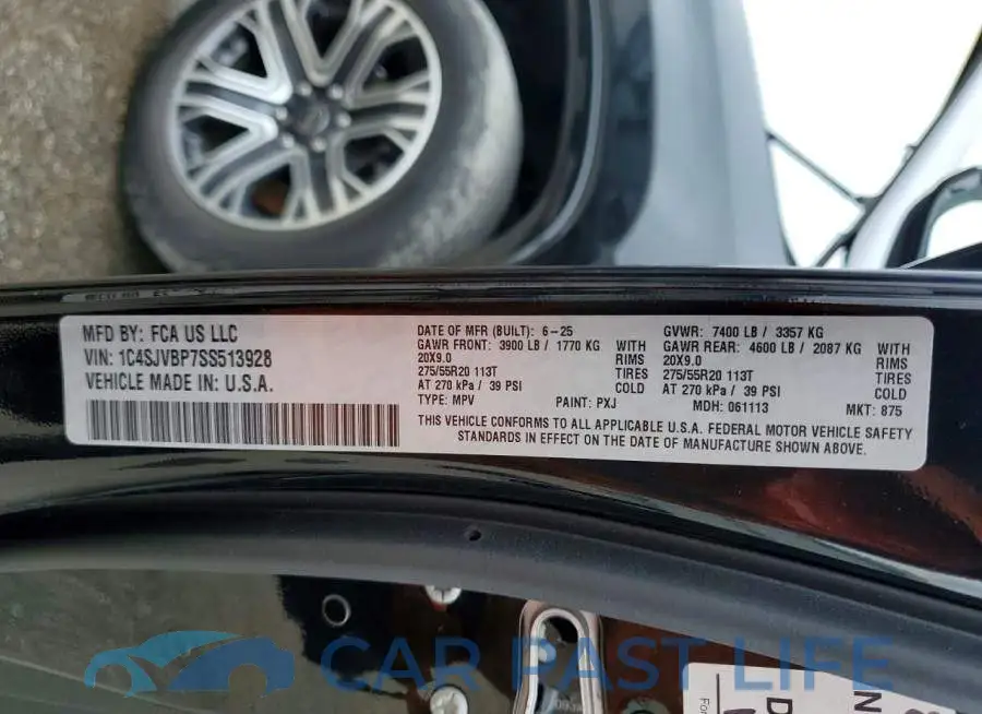 1C4SJVBP7SS513928# 14