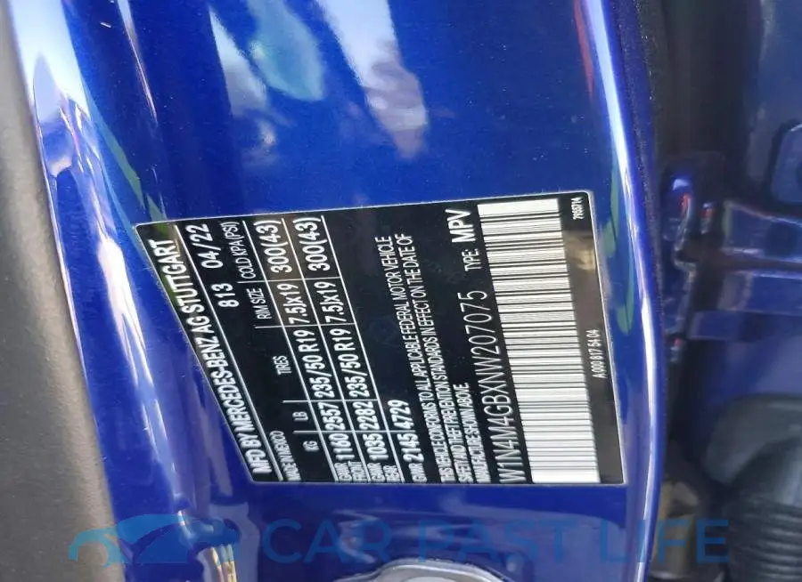 W1N4M4GBXNW207075# 13