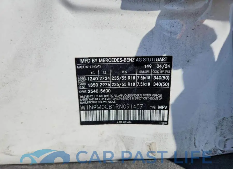 W1N9M0CB1RN091457# 13