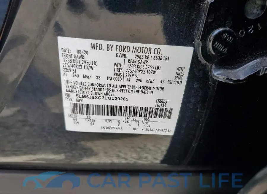 5LM5J9XC3LGL29285# 13
