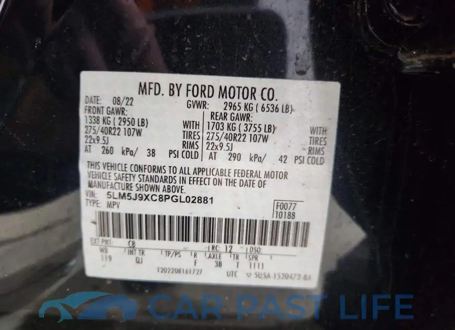 5LM5J9XC8PGL02881# 14