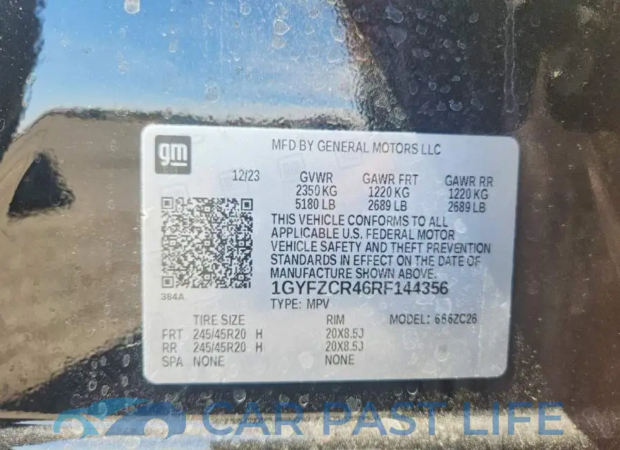 1GYFZCR46RF144356# 13
