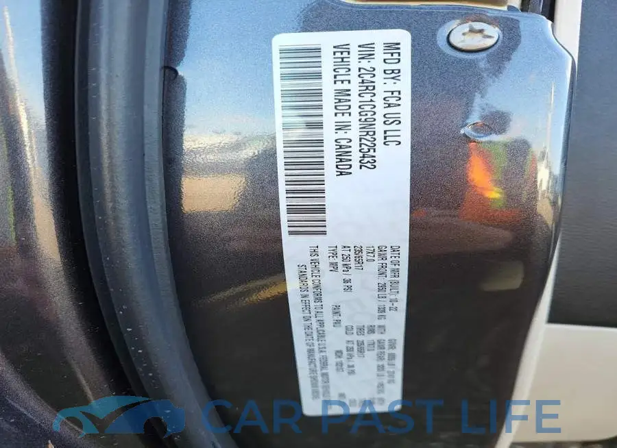 2C4RC1CG9NR225432# 13