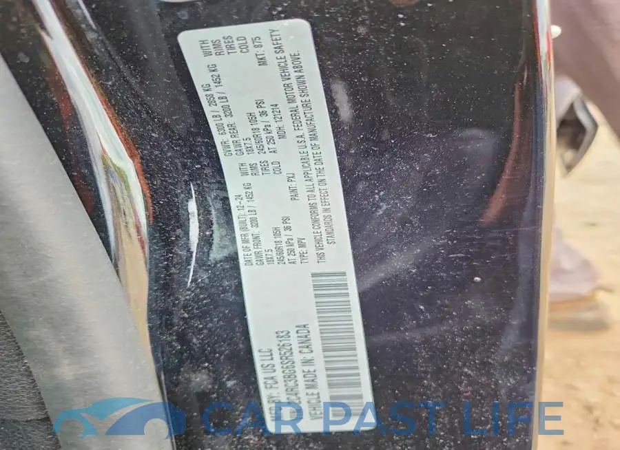 2C4RC3BG6SR526183# 12