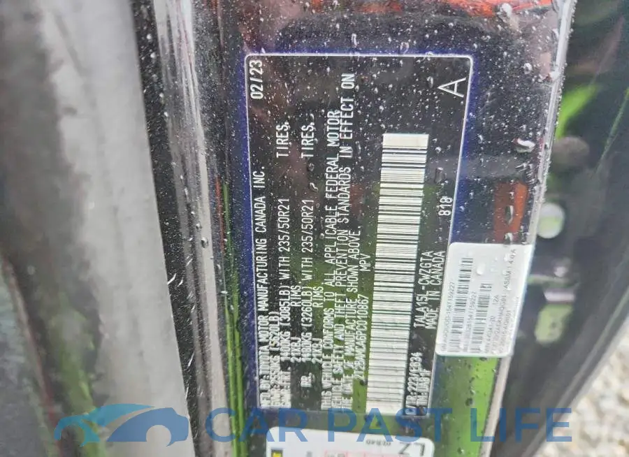 2T2BAMCA6PC010867# 13