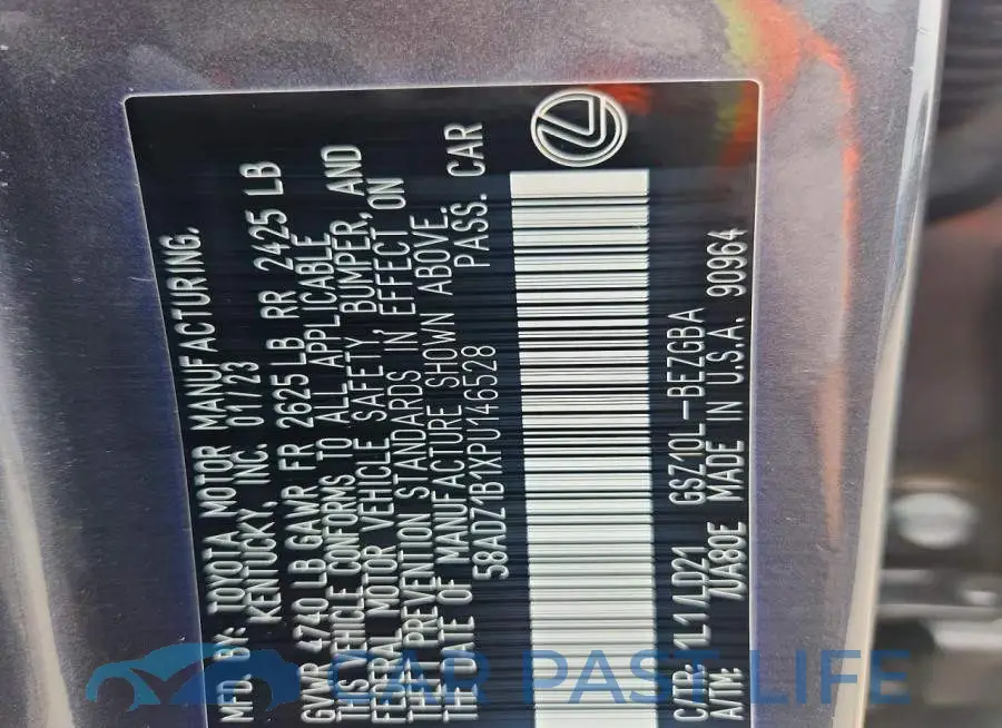 58ADZ1B1XPU146528# 13