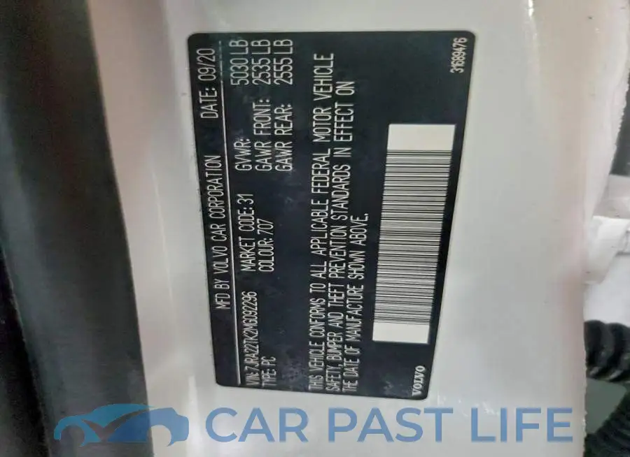 7JRA22TK2MG092296# 12