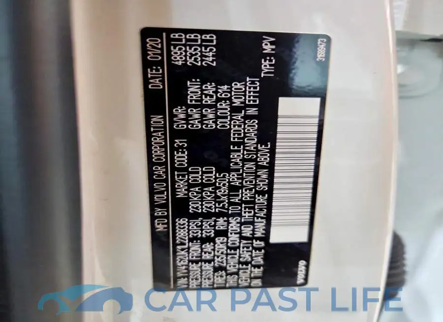 YV4162UK1L2288336# 14