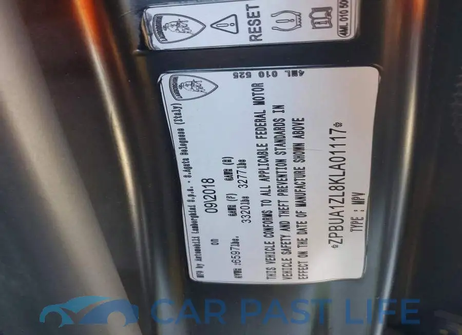 ZPBUA1ZL8KLA01117# 13