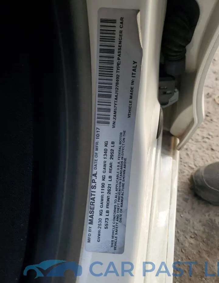 ZAM57YTA4J1278492# 12