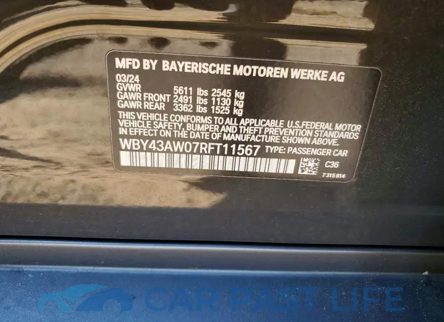 WBY43AW07RFT11567# 13