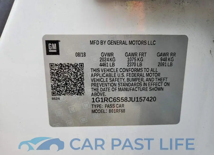 1G1RC6S58JU157420# 13