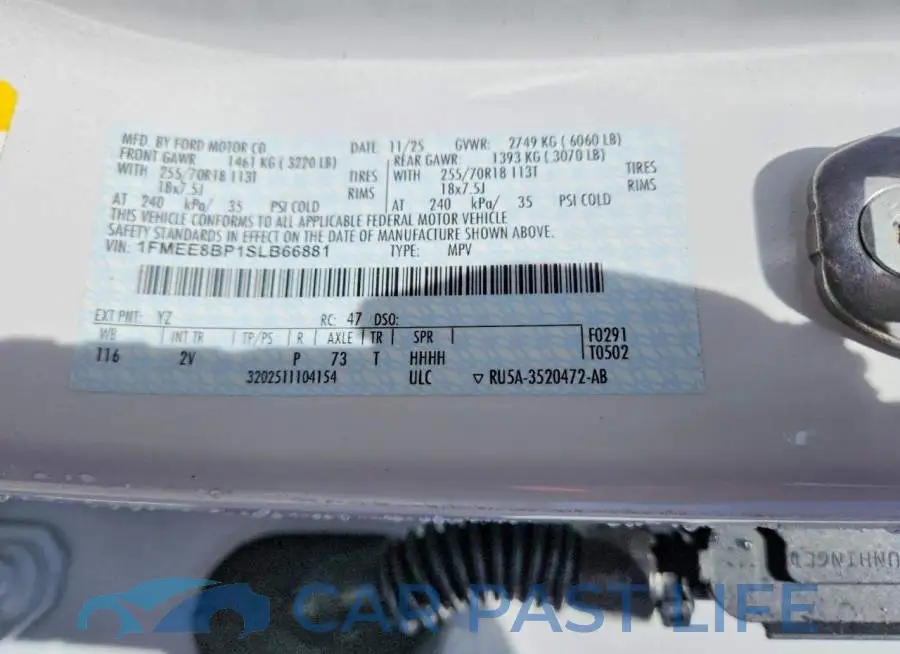 1FMEE8BP1SLB66881# 14