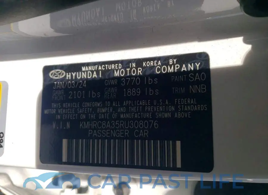 KMHRC8A35RU308076# 13