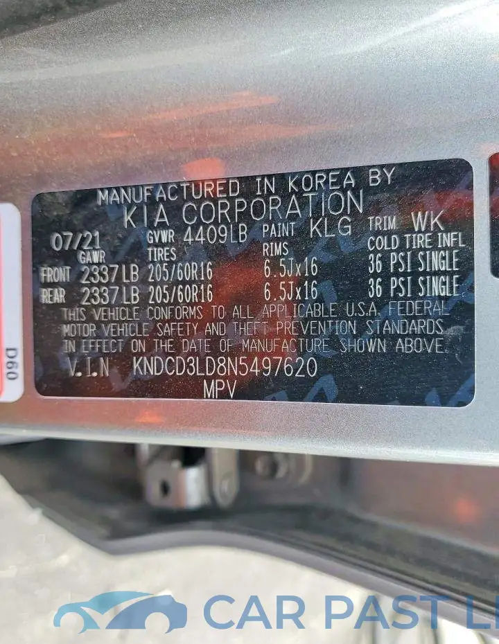 KNDCD3LD8N5497620# 13