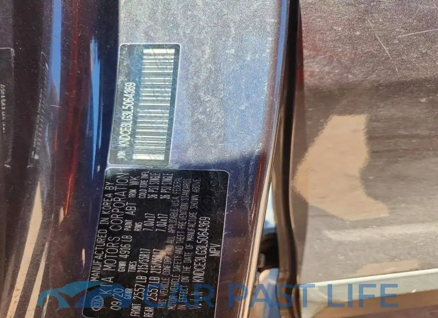 KNDCE3LG3L5064369# 13