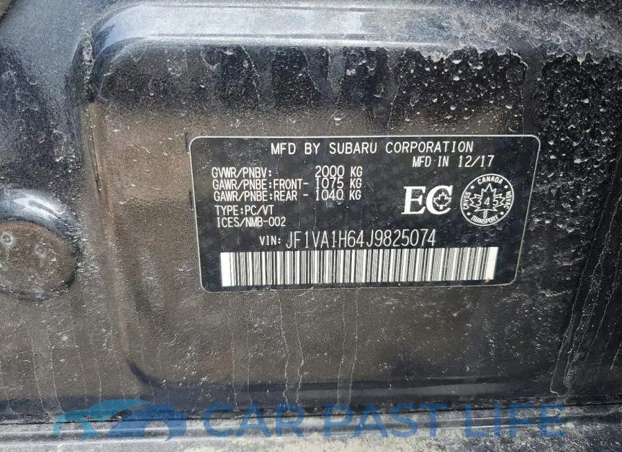 JF1VA1H64J9825074# 12