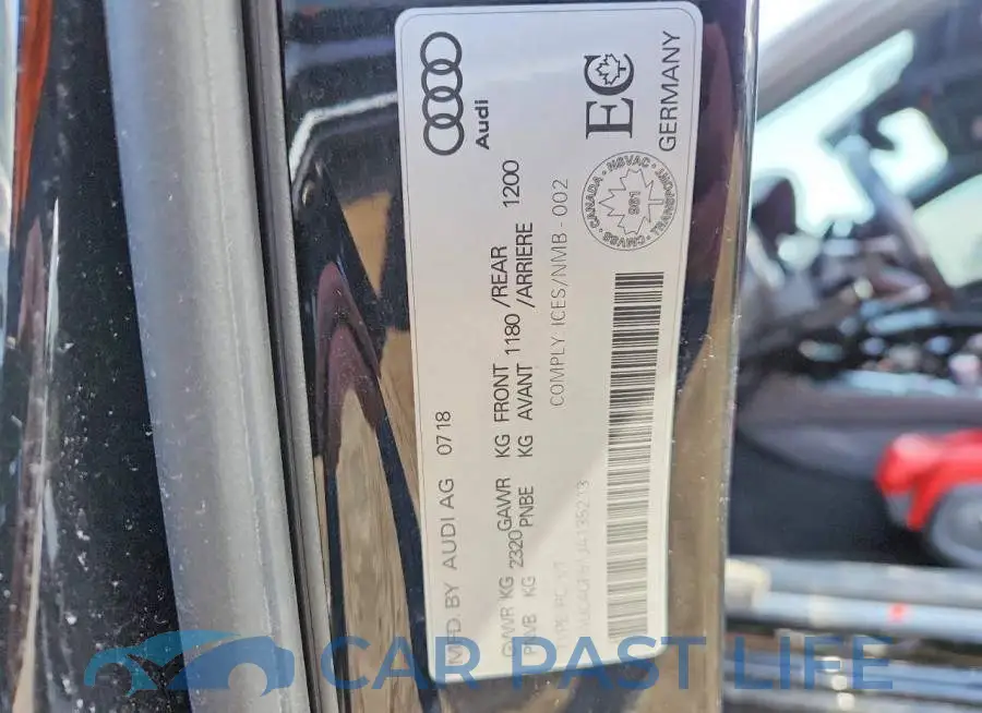 WAUC4CF51JA135213# 13