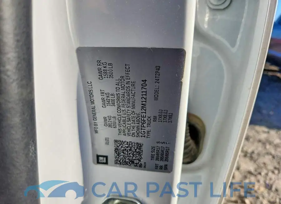 1GTP6FE12M1211704# 12