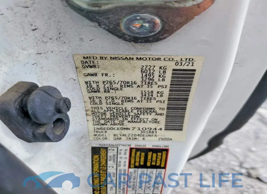 1N6ED0CE0MN710944# 12