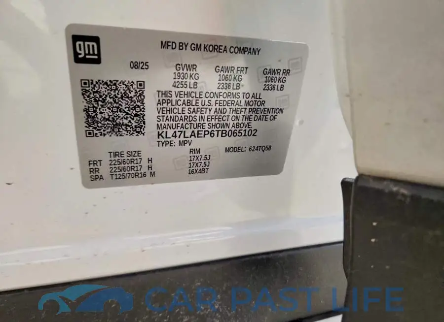 KL47LAEP6TB065102# 13