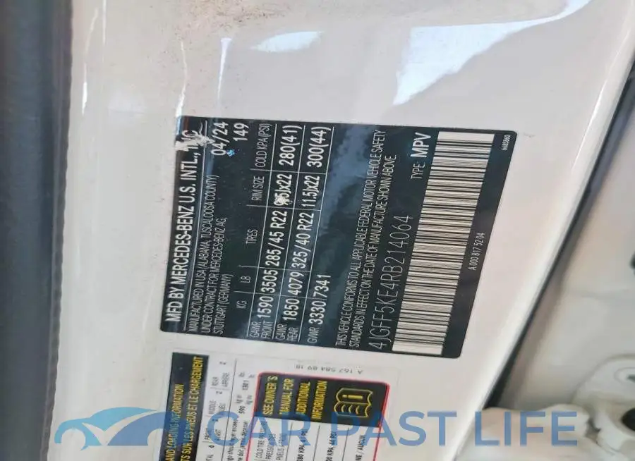 4JGFF5KE4RB214064# 13