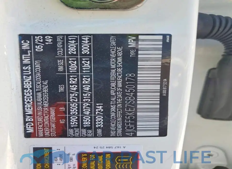 4JGFF5KE7SB450178# 13