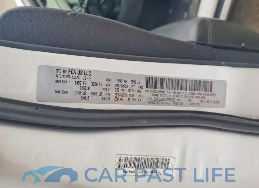 1C4RDJAG7LC205363# 13