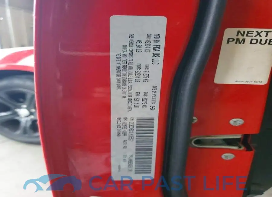 2C3CDXBGXLH135527# 12