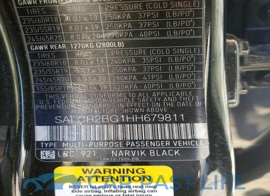 SALCR2BG1HH679811# 13