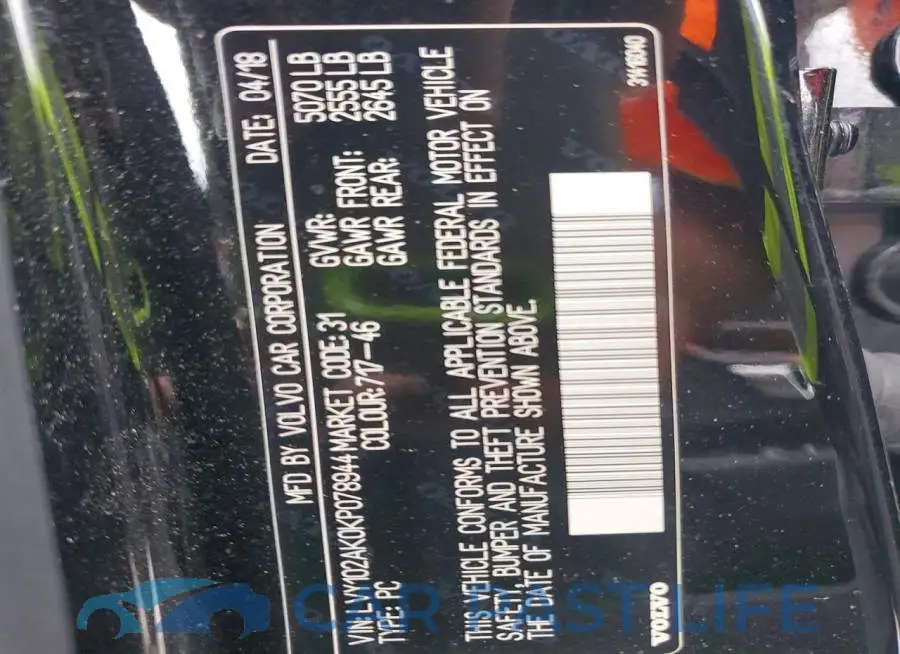 LVY102AK0KP078944# 13
