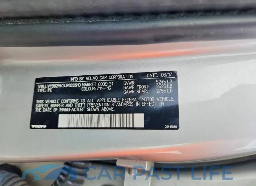 LVY982MK3JP022910# 13