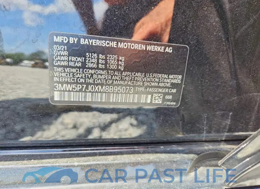 3MW5P7J0XM8B95073# 12
