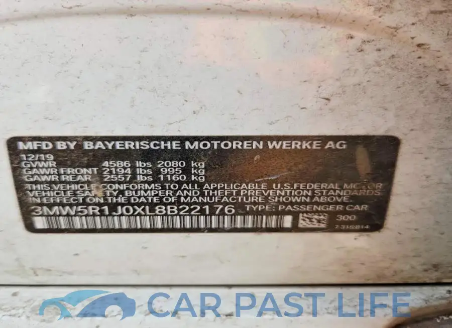 3MW5R1J0XL8B22176# 12