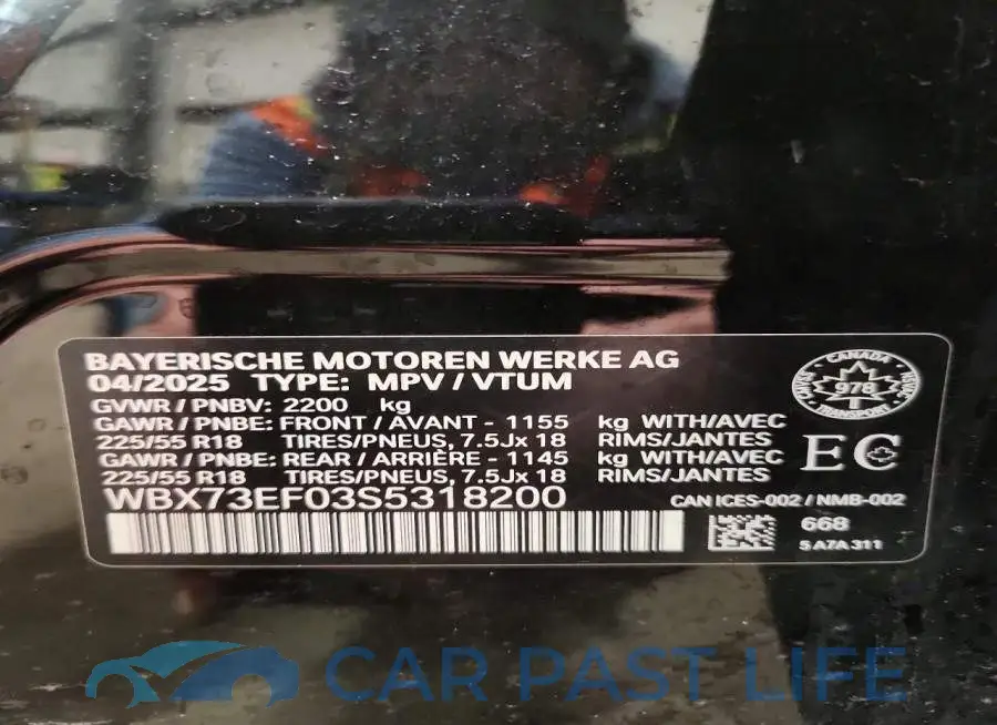 WBX73EF03S5318200# 14