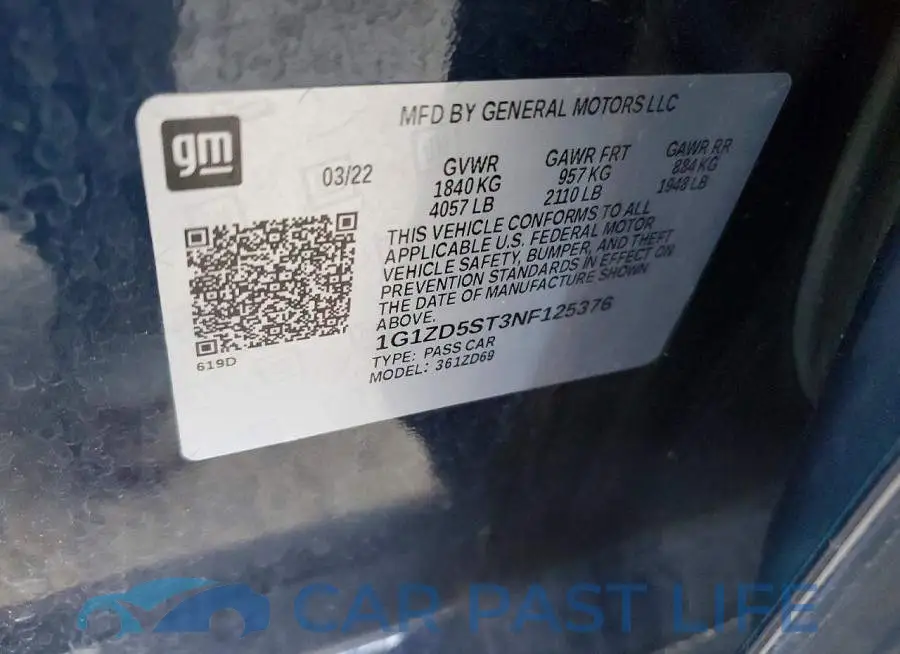 1G1ZD5ST3NF125376# 12