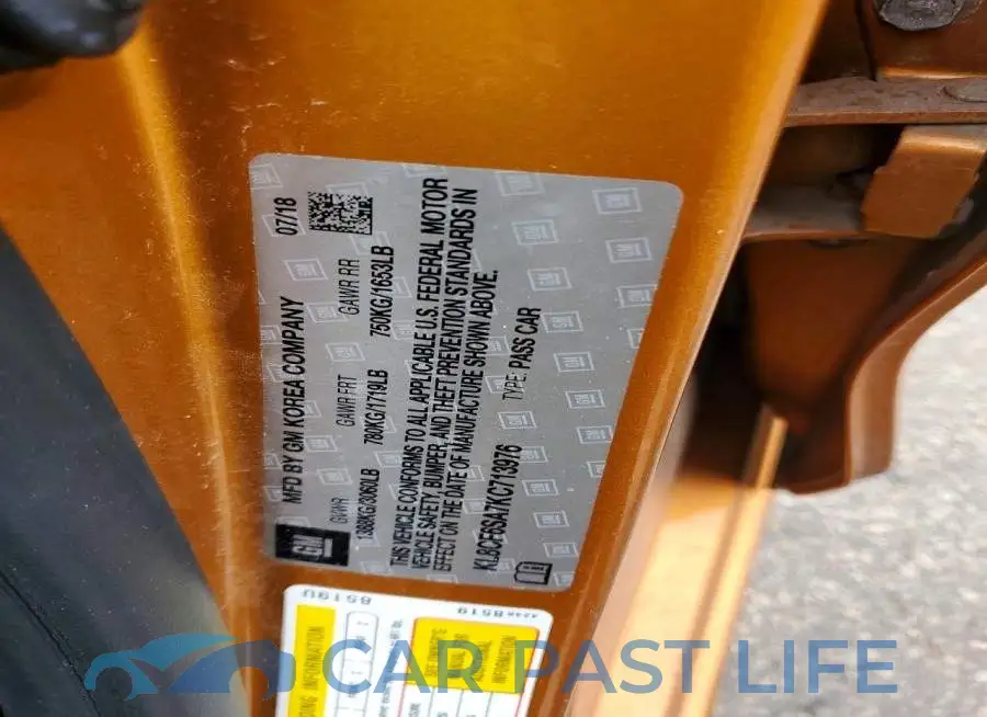 KL8CF6SA7KC713976# 12